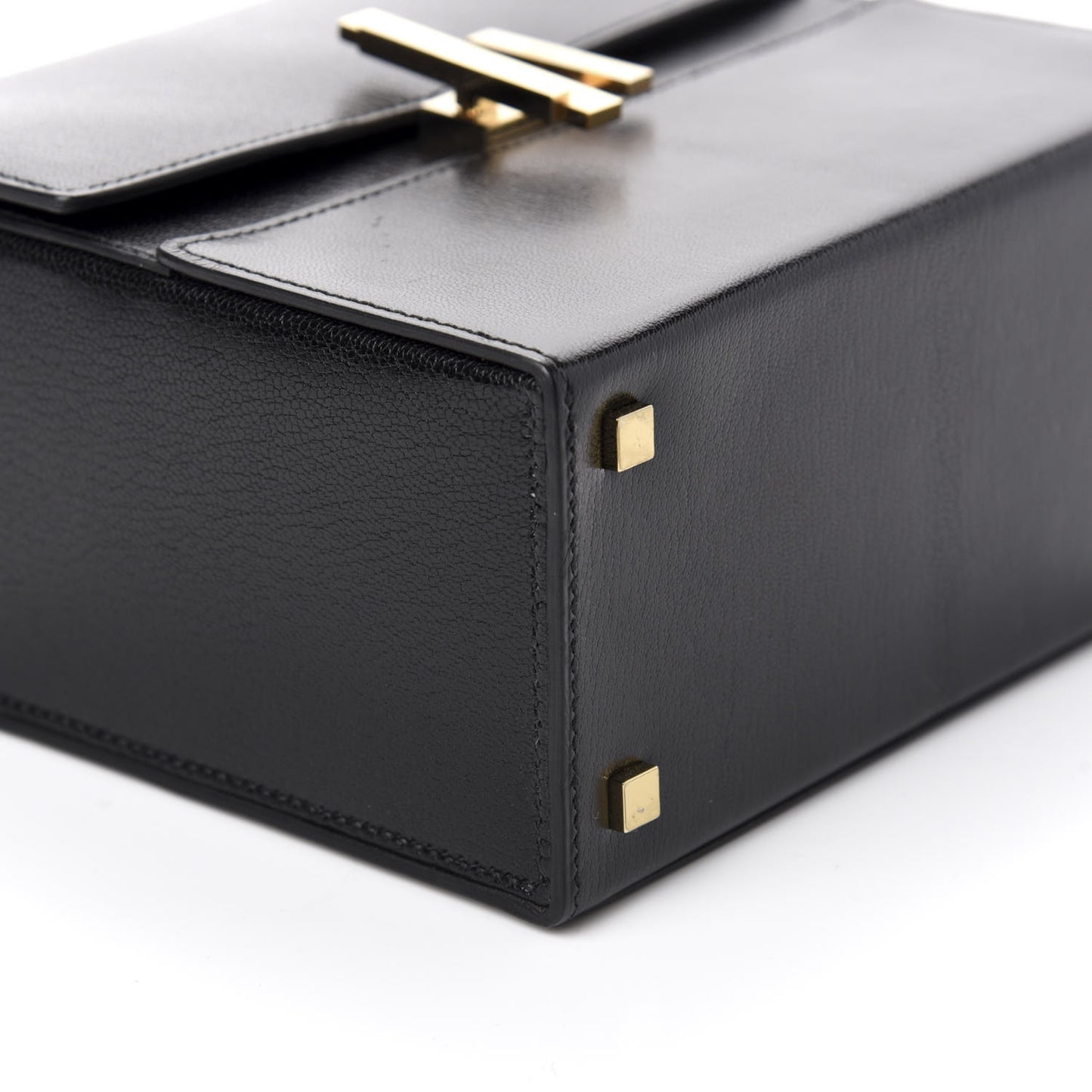 Chevre Chamkila Cinhetic Boxy Top Handle Bag Black