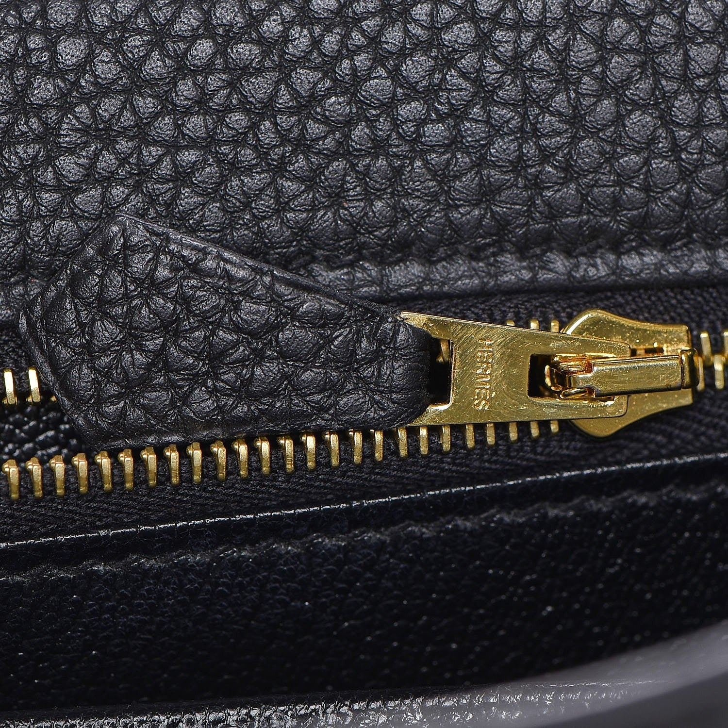 Hermes Togo Kelly Retourne 25 Black 25 of 36