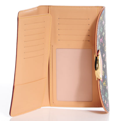 Louis Vuitton Monogram Multicolor Eugenie Wallet Black 6 of 8