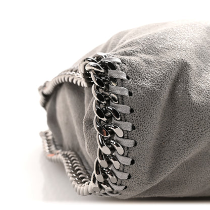 Stella McCartney Shaggy Deer Falabella Fold Over Tote  Light Grey 8 of 9