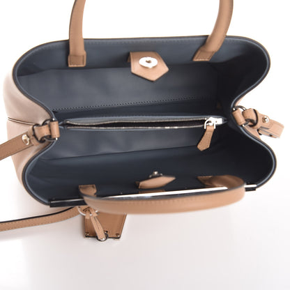 Fendi Vitello Dolce Century Petite 2Jours Tote Cuoio Tempesta 6 of 8