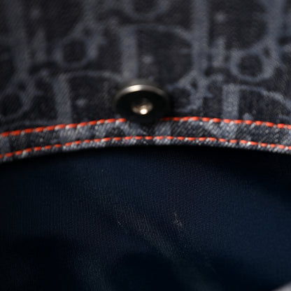 Christian Dior Denim Monogram Flight Saddle Bag 11 of 15
