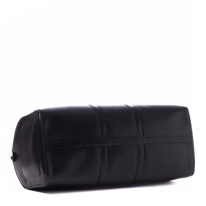 Louis Vuitton Epi Keepall 45 Black 3 of 8