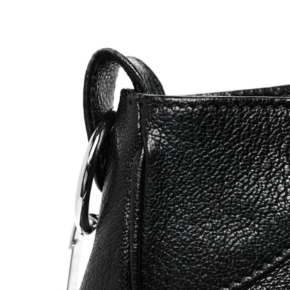 Balenciaga Chevre Silver Metallic Edge Hardware Velo Black 16 of 28