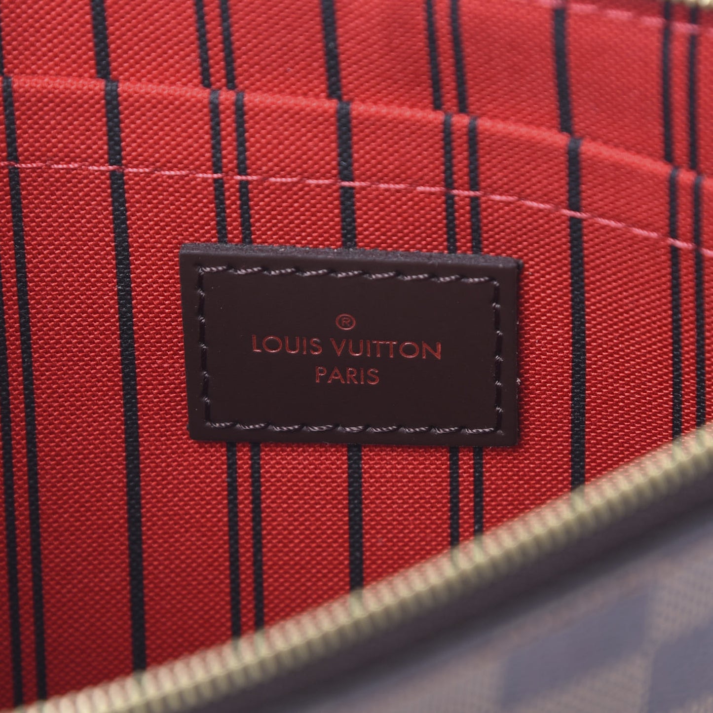 Damier Ebene Neverfull MM GM Pochette