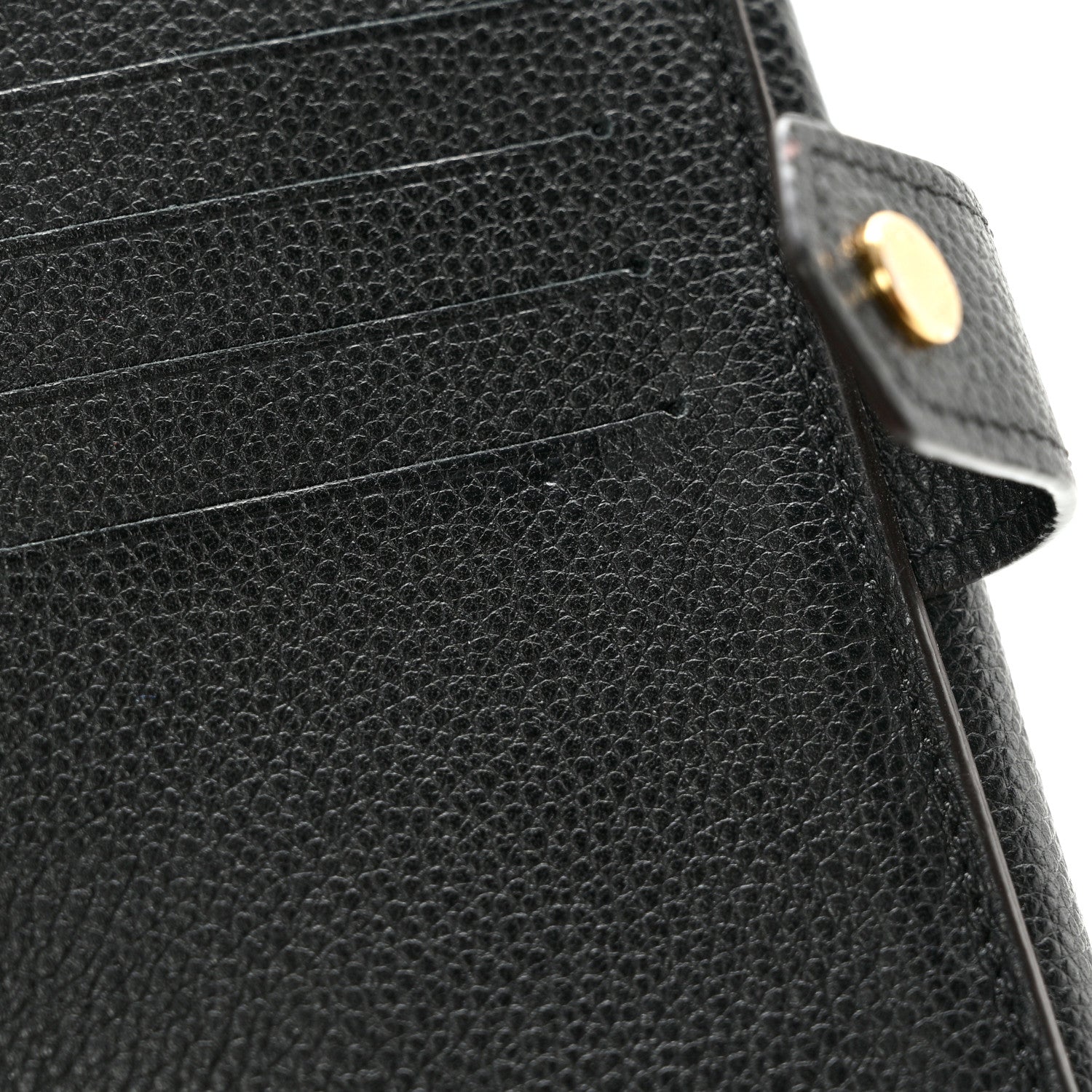 Louis Vuitton Monogram Pallas Compact Wallet Black 15 of 15
