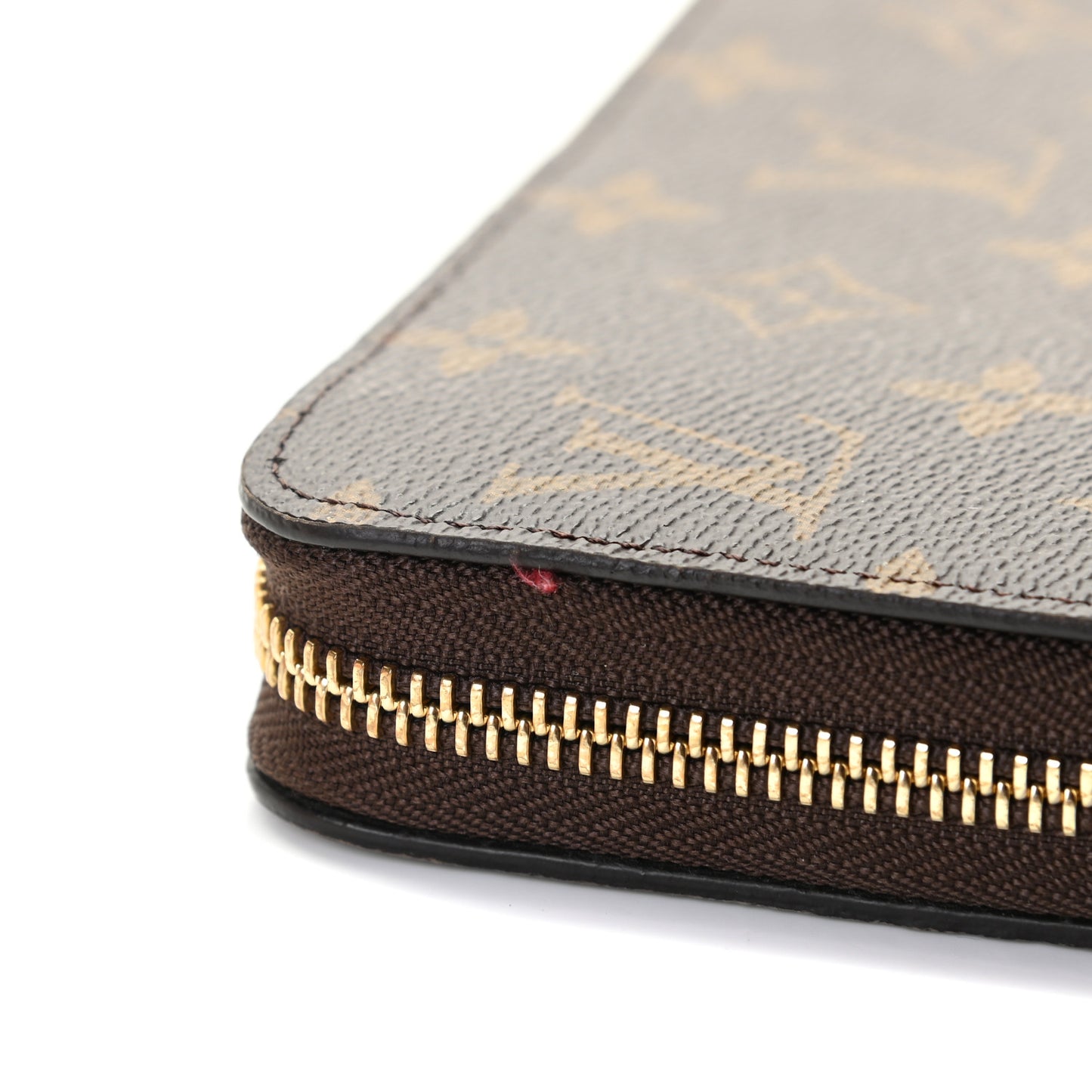 Monogram Zippy Wallet Coquelicot