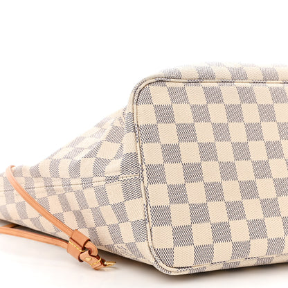 Louis Vuitton Damier Azur Neo Neverfull MM Rose Ballerine 14 of 15