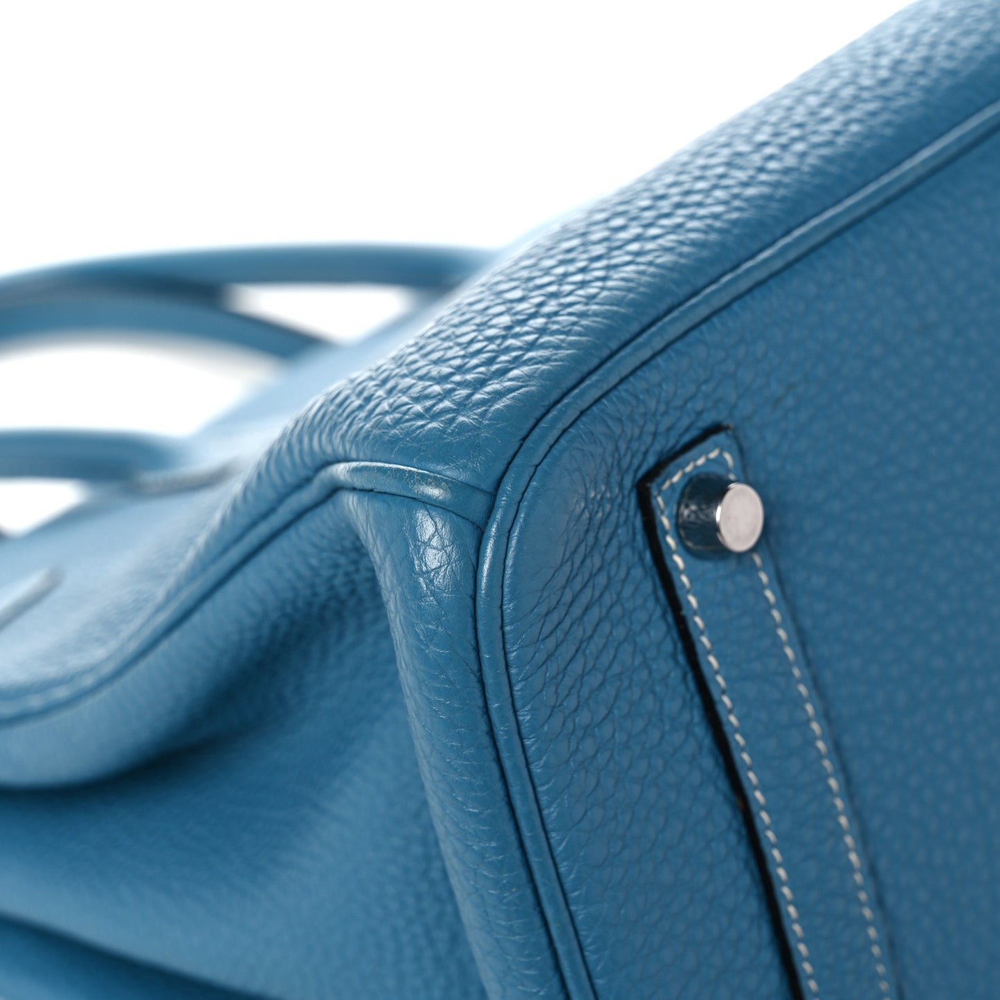 Togo Birkin 35 Blue Jean