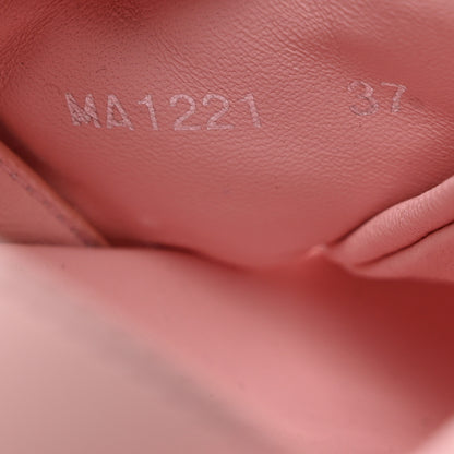 Louis Vuitton Lambskin Monogram Embossed Paseo Flat Comfort Sandals 37 Rose Clair 7 of 9