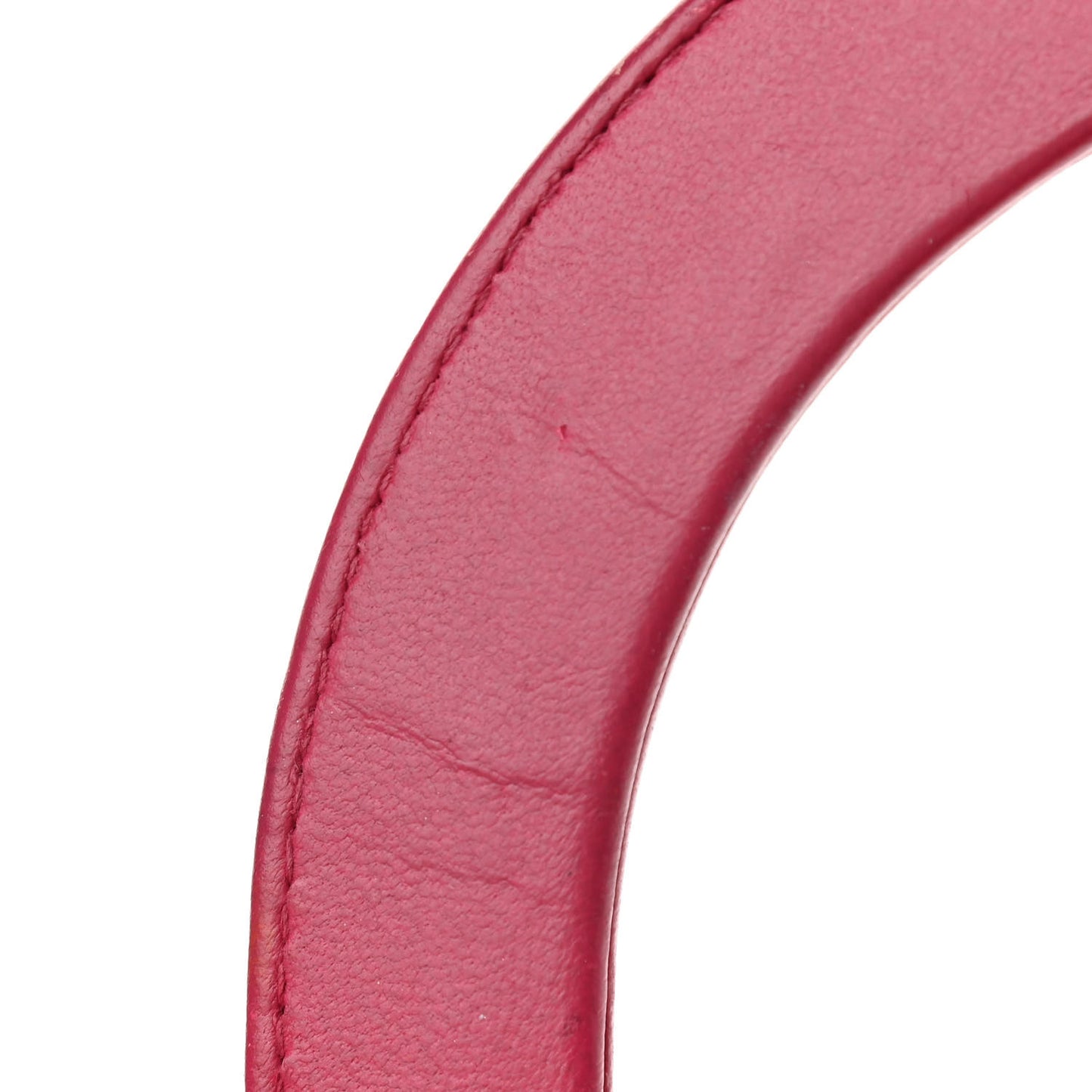 Lambskin Cannage Medium Bi-Color Lady Dior Orange Fuchsia