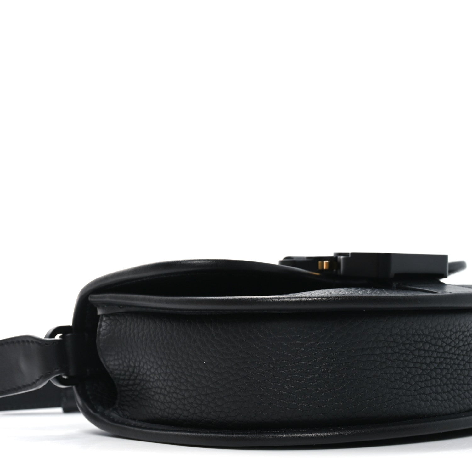 Christian Dior Grained Calfskin Mini Gallop Bag With Strap Black 8 of 9
