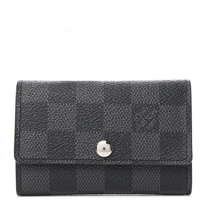 Louis Vuitton Damier Graphite Multicles 6 Key Holder 1 of 6