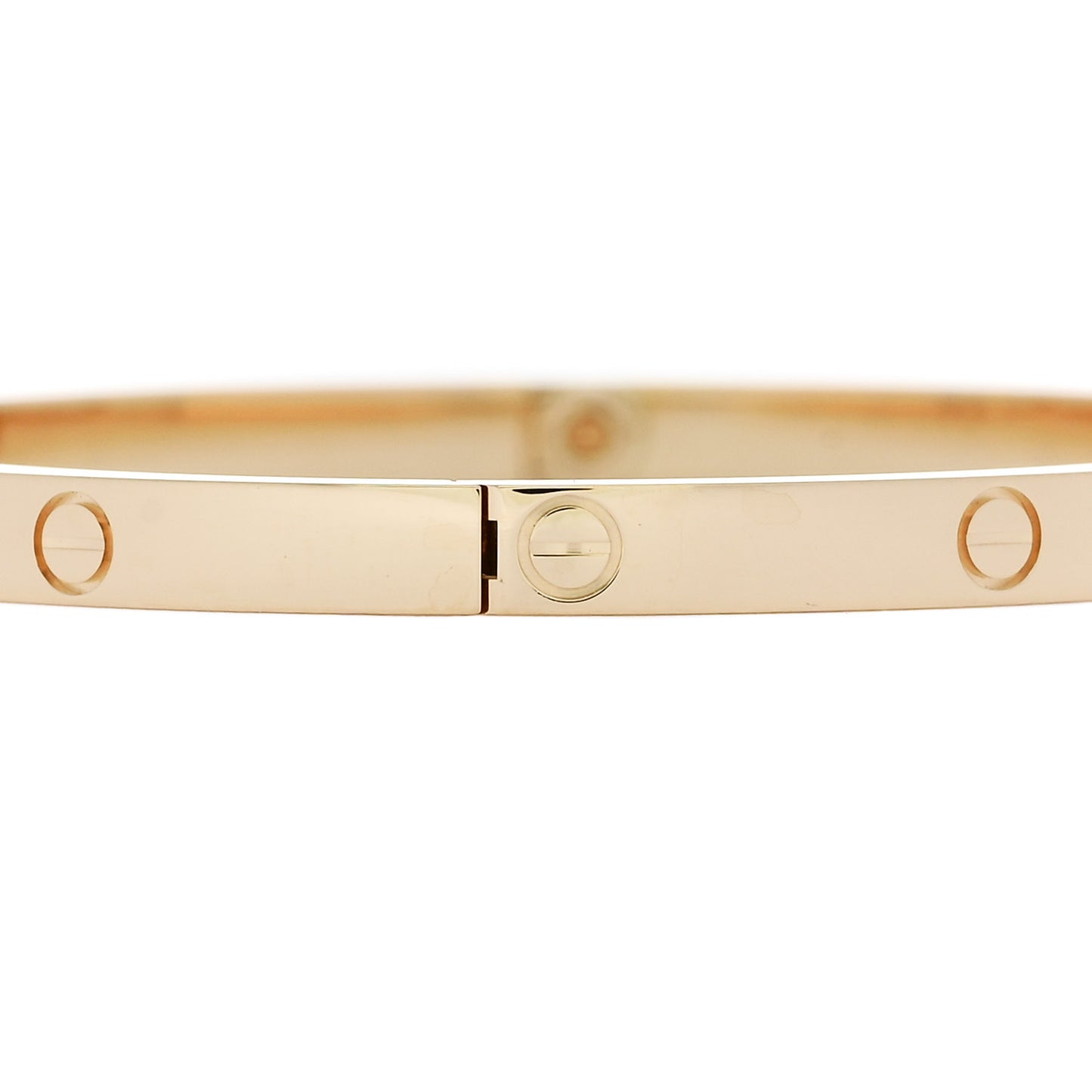 18K Yellow Gold Small LOVE Bracelet 16