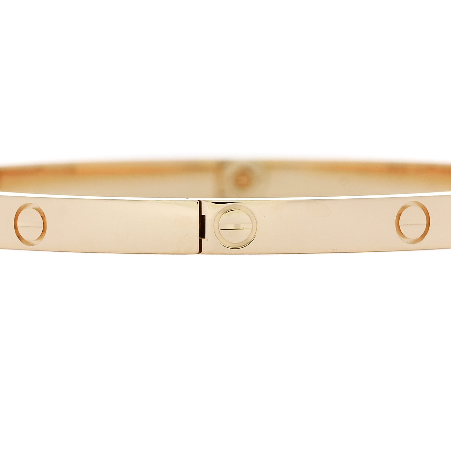 Cartier 18K Yellow Gold Small LOVE Bracelet 16 5 of 8