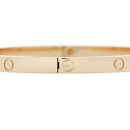 Cartier 18K Yellow Gold Small LOVE Bracelet 16 5 of 8