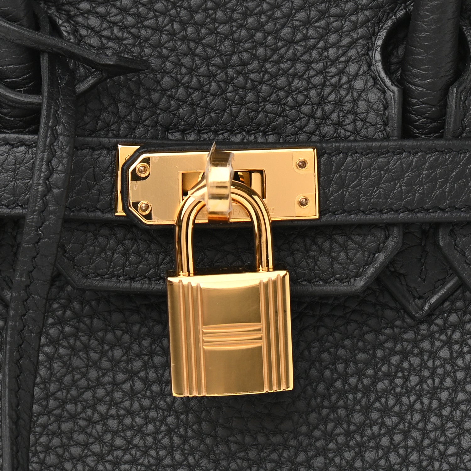 Hermes Togo Birkin 25 Black 8 of 11