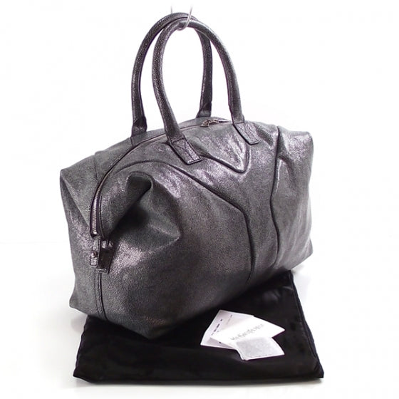 Saint Laurent Leather EASY Sac Y Grey 11 of 11