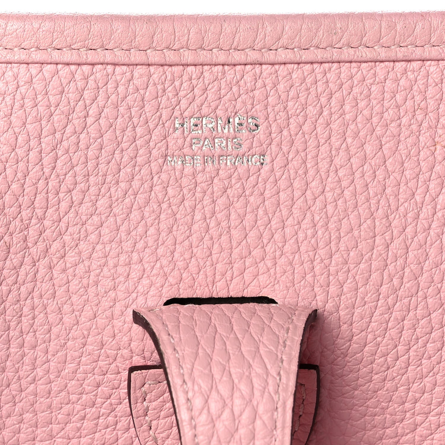 Hermes Taurillon Clemence Evelyne III PM Rose Sakura 6 of 13