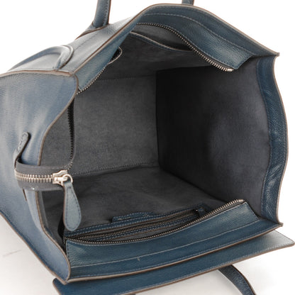 Celine Drummed Calfskin Mini Luggage Orage 5 of 8