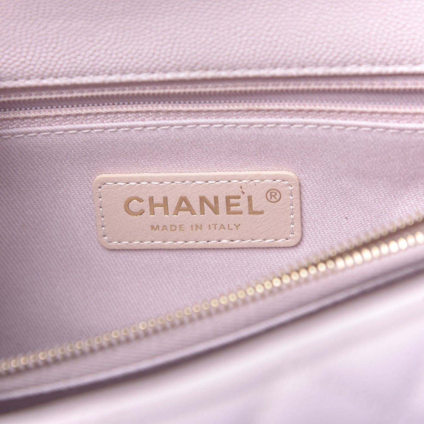 Caviar Quilted Small Coco Handle Flap Lilas Lilac