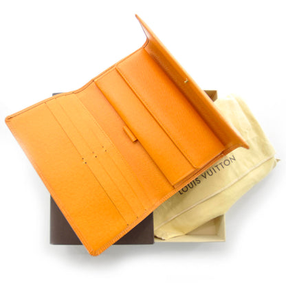 Louis Vuitton Epi Porte Tresor International Wallet Mandarin 10 of 10