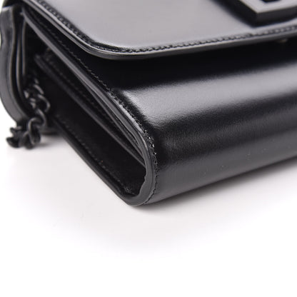 Balenciaga Smooth Calfskin B Wallet on Chain Black 6 of 12