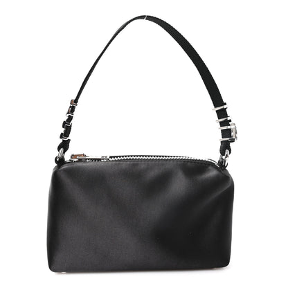 Alexander Wang Satin Crystal Heiress Pouch Black 1 of 11