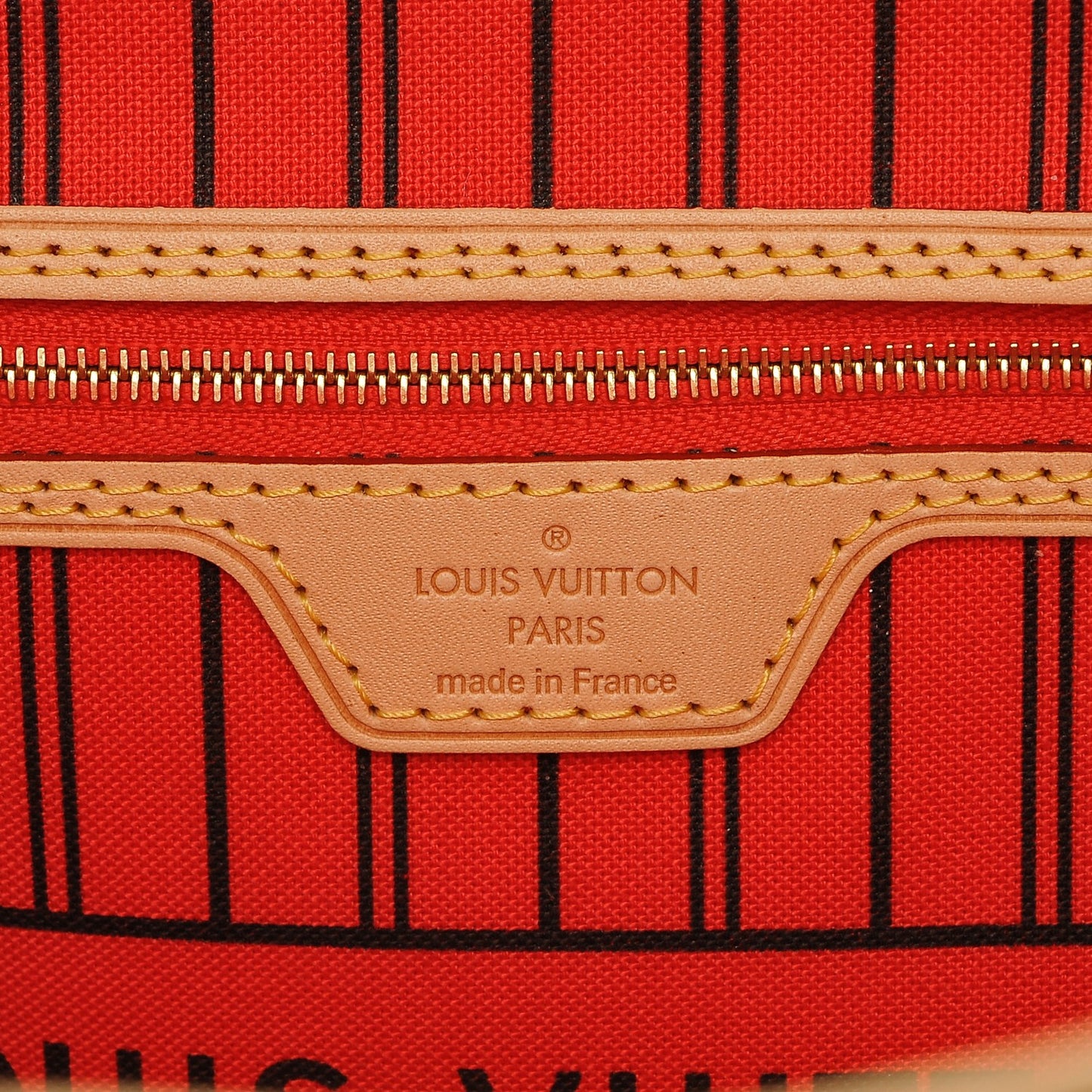 Monogram Jungle Dots Neo Neverfull MM Coquelicot Denim