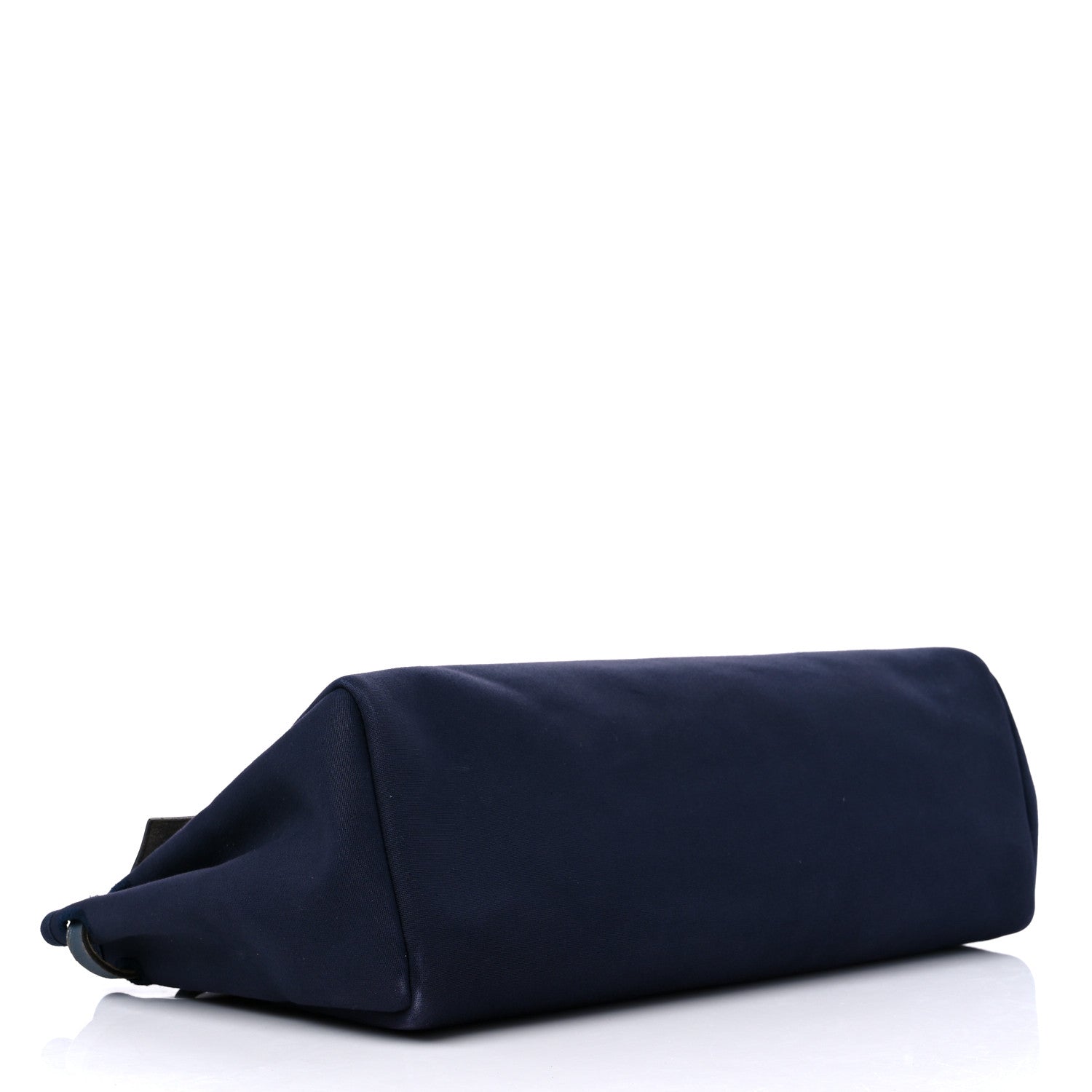 Hermes Toile Vache Hunter Herbag Cabas MM Bleu Marine 5 of 19
