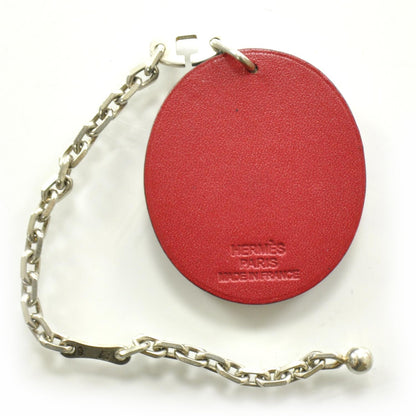 Hermes Leather Lucky Lady Bug Key Ring 4 of 4