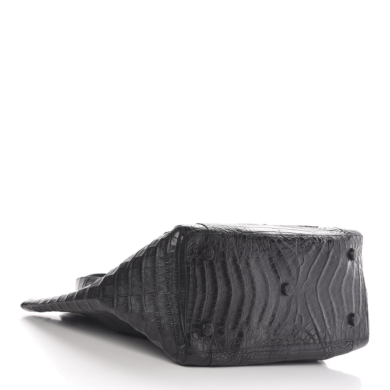 Nancy Gonzalez Crocodile Tote Black 4 of 11