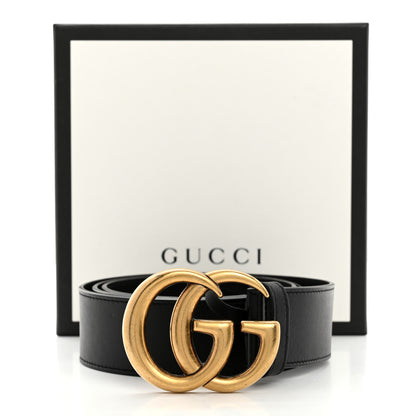 Gucci Calfskin Double G 40mm Belt 100 40 Black 6 of 6