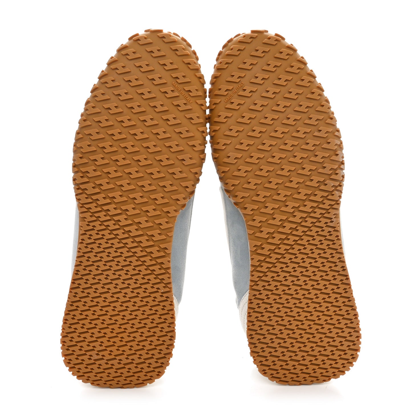 Suede Goatskin Jet Sneakers 39.5 Gris Nuage White
