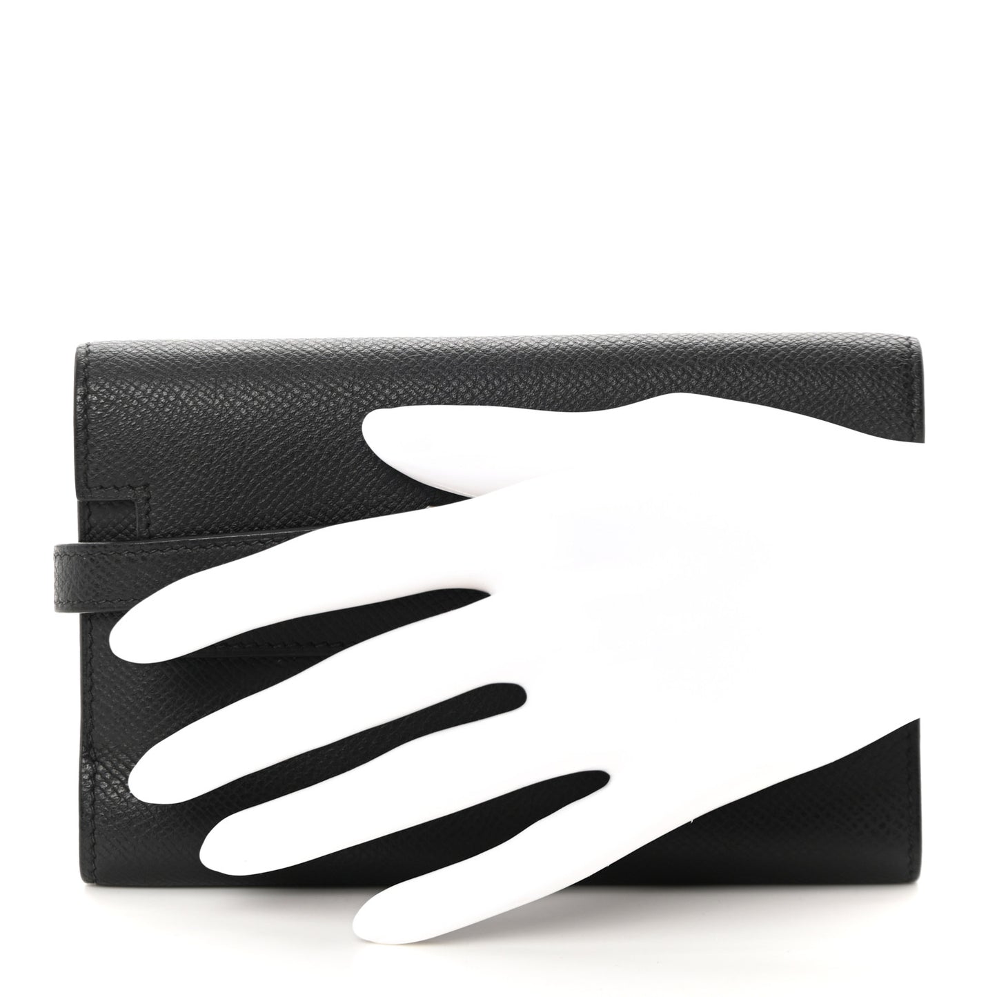 Epsom Medium Kelly Wallet Black