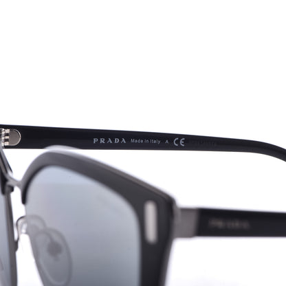 Prada Cat Eye Sunglasses SPR56T Black 5 of 7