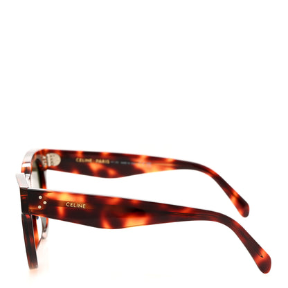 Celine Acetate Round Eye Sunglasses CL4003IN Havana Black 3 of 7