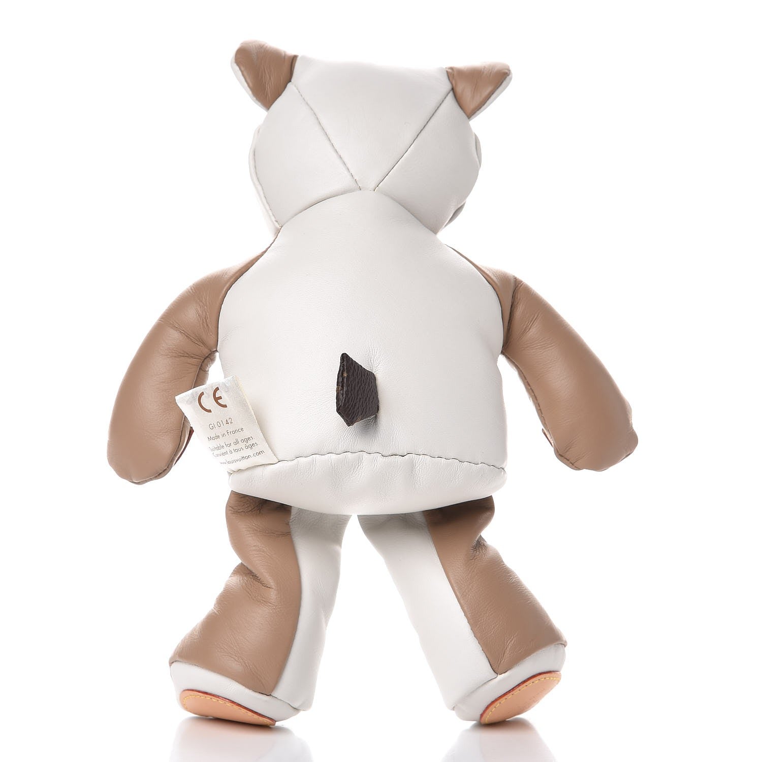 Louis Vuitton Calfskin Monogram Doudou Louis Bear Beige 5 of 9