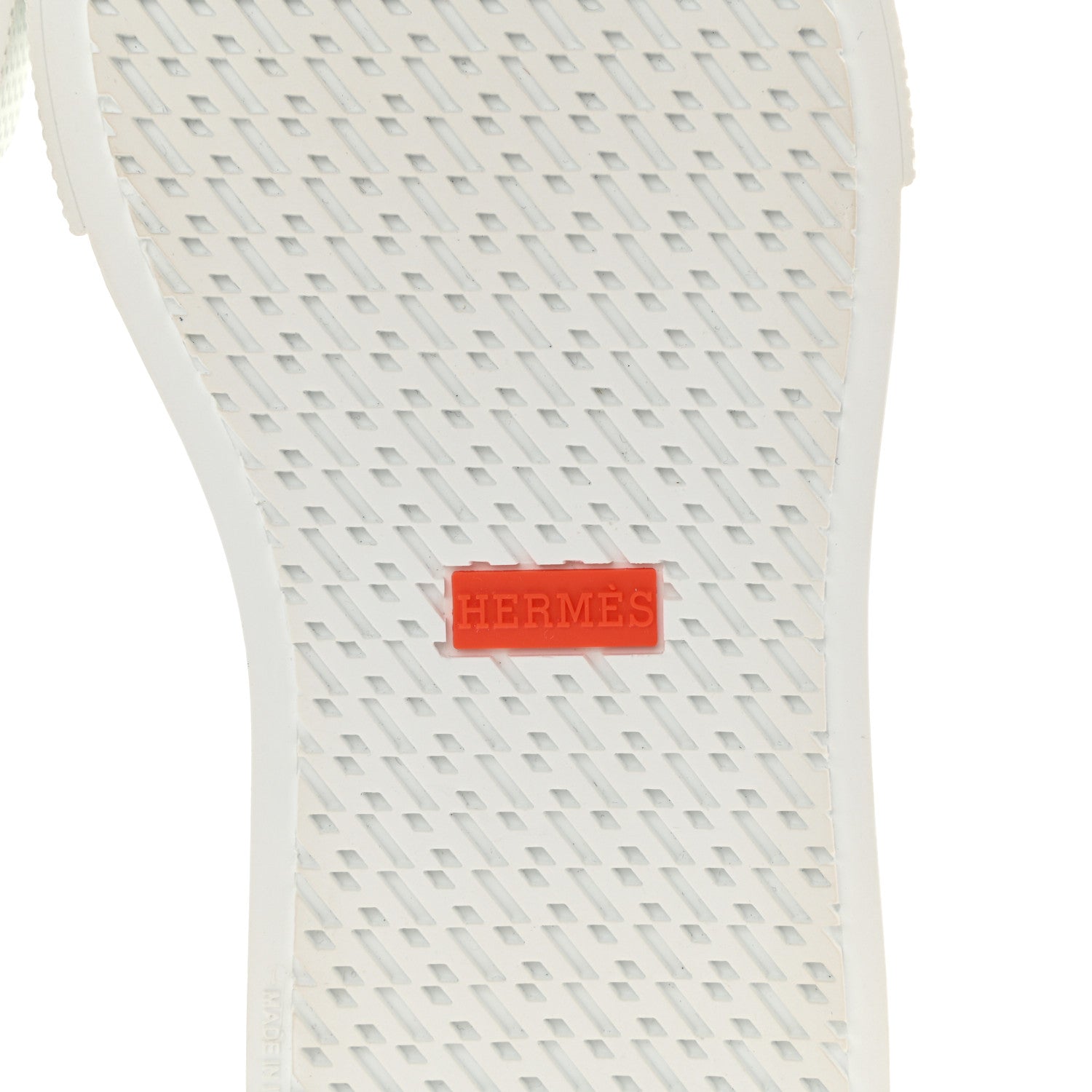 Hermes Calfskin Deep Sneakers 35 White 6 of 10