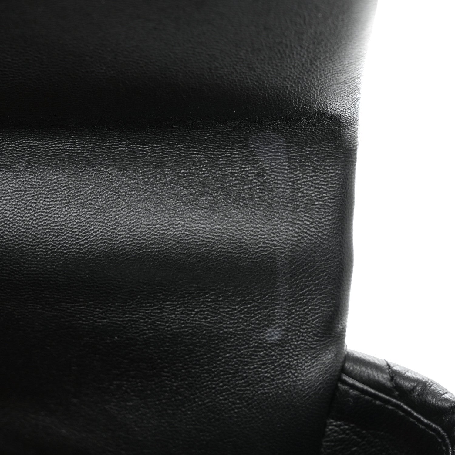 Chanel Goatskin Quilted Large Chanel 19 Flap Black 11 of 12