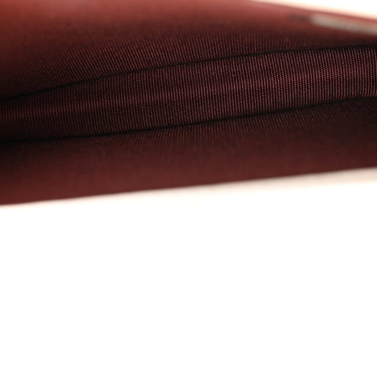 Calfskin Quilted Perfect Fit Coin Purse With Chain White