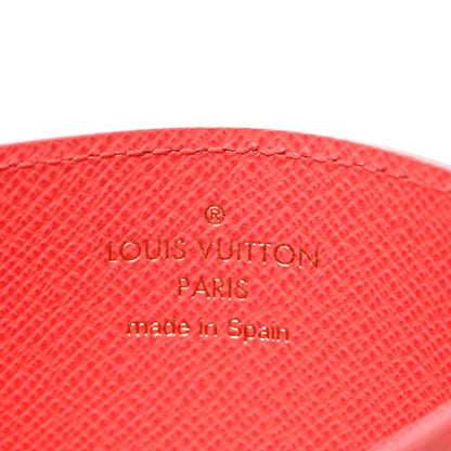 Louis Vuitton Damier Azur Daily Card Holder Rose Papaye 6 of 7