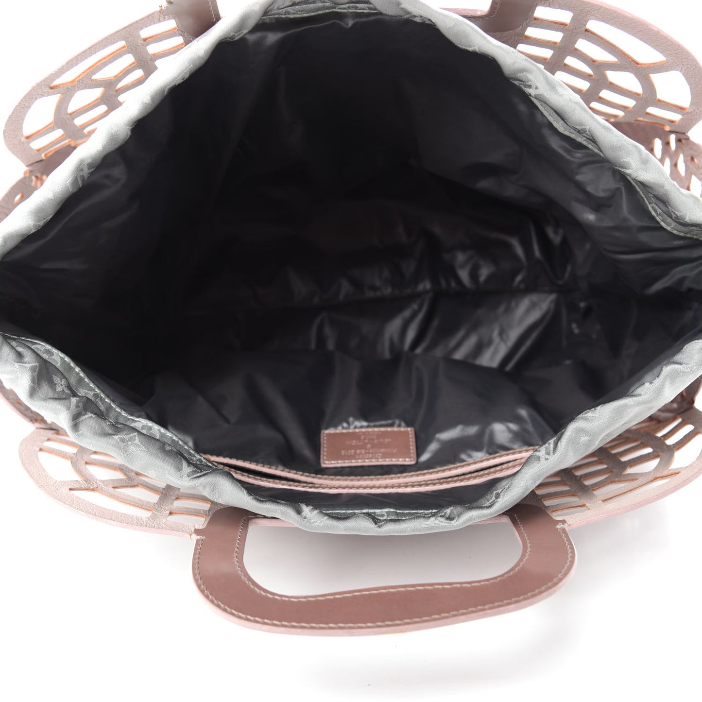 Metallic Patent Reef Jelly Basket MM Pink