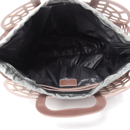 Louis Vuitton Metallic Patent Reef Jelly Basket MM Pink 5 of 16