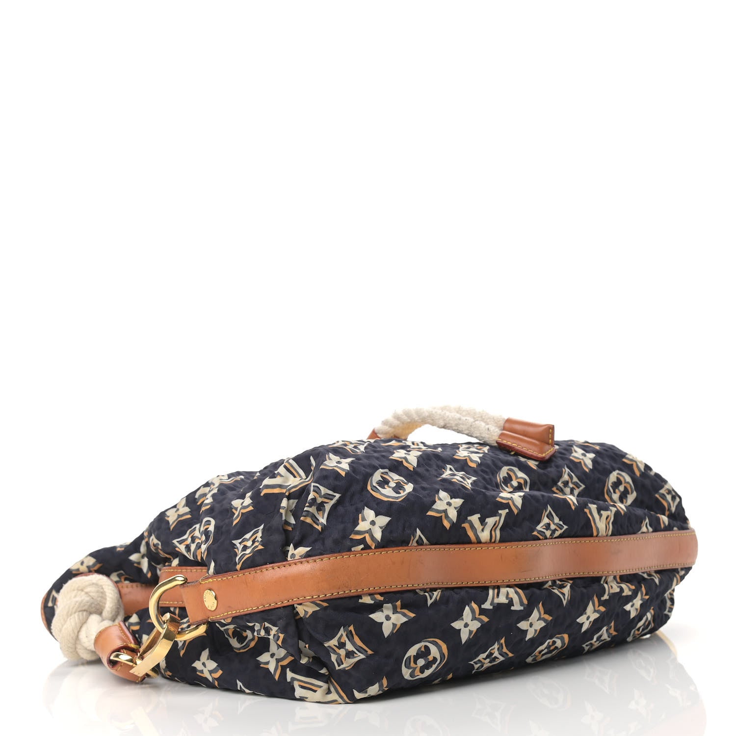 Louis Vuitton Canvas Monogram Cruise Bulles MM Navy 4 of 26