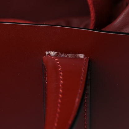 Hermes Vache Hunter Cristobal Cabacity 45 Rouge H 25 of 26