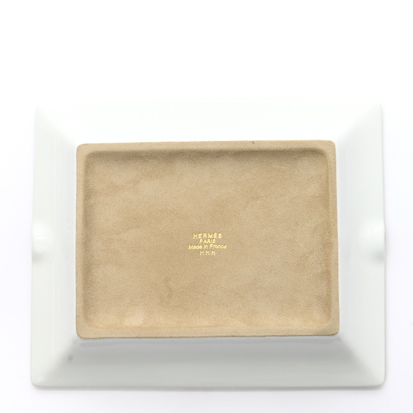 Porcelain Mosaique Au 24 Gold Ashtray