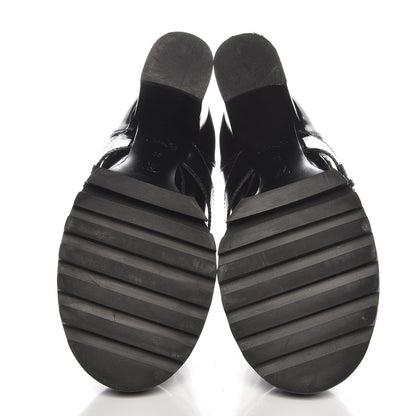 Louis Vuitton Patent Calfskin Star Trail Ankle Boots 39 Black 5 of 7