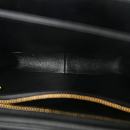 Celine Shiny Calfskin Teen Triomphe Black 5 of 11