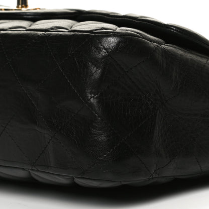 Chanel Lambskin Quilted Jumbo Single Flap Black 10 of 10